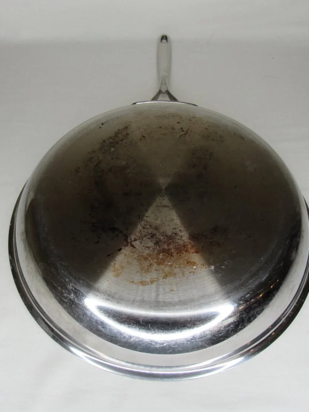 3 Calphalon Stainless Steel Fry Pan Set  8